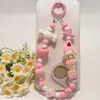 Cadena para Teléfono Móvil Original Bubble Mart Serie Helado Colgante Acrílico Dopamina para Teléfono Móvil