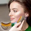 Pincel Facial Contorno Linfático de Novo Produto Transfronteiriço Modelador de Contorno Facial Escova de Massagem Linfática Facial