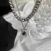 Collar para Hombre Acero de Titanio No se Desvanece Simple Versátil de Gama Alta Collar para Mujer Personalizado Popular Accesorios Venta al por Mayor