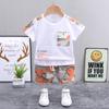 Ropa para niños verano estilo occidental camuflaje traje de manga corta verano niños ropa de bebé guapo comercio exterior ropa para niños al por mayor