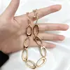 Conjunto de Colares de Design de Nicho Novo Europeu e Americano Transfronteiriço High-End Leve Luxo Elegante Simples Versátil Corrente da Clavícula