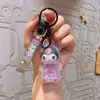 Llavero de Aromaterapia Kuromi Colgante Lindo para Bolso Llavero de Muñeca Dibujo Animado Pequeño Regalo Perfumado Venta al por Mayor