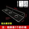 Suporte de Exibição para Torneira Suporte de Exibição para Ralo de Piso Placa de Exibição para Torneira de Água Quente e Fria Placa de Exibição para Montagem de Ralo com Interruptor