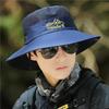 Chapéu de cowboy ocidental proteção solar aba grande proteção UV Chapéu de pescador japonês proteção solar ao ar livre camping montanhismo chapéu de pesca