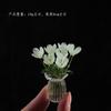 Zibo Handmade Vidro Pequena Simulação de Flores Arranjo de Flores Vidro Eterno Presente de Flores Frescas Decoração de Mesa Enfeites