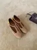 Sapatos Mary Jane Retro Estilo Coreano para Mulheres, Aumento de Altura, Sapato de Salto Baixo, Novo Modelo 2026 com Laço, Sapatos Versáteis para o Dia a Dia