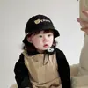 Gorro de Bebé Estilo Coreano Primavera y Otoño Delgado Lindo Oso Sombrero de Pescador Verano Exterior Protector Solar Sombrero de Sol para Bebés y Niños Pequeños