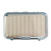 Caja de pesca a mosca caja de moscas Luya caja de almacenamiento caja de anzuelos de lana portátil flotante transparente de doble cara ABS pesca multifuncional Taobao
