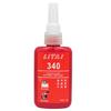 Taibulitai 340 - Agente fijador de tornillos con rosca metálica, transparente, amarillo, sellado anti-flojamiento, pegamento anaeróbico fuerte, 50 g