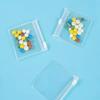 Bolsa de zíper transparente em EVA para pílulas, embalagem secundária para medicamentos, bolsa de embalagem auto-selante, bolsa de armazenamento para cápsulas de vitaminas, atacado
