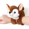 Pulsera para muñeca de muñeca Panda Pequeño muñeca linda anillo de presión juguete de peluche pequeña joya regalo de cumpleaños niña Muñeca de trapo