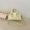 Bolso de Mano con Cesta de Diseño de Nicho en Forma de Media Luna Coreano, Bolso de Mano de Moda Tendencia, Bolso de Hombro, Bolso Cruzado para Mujer, Color Caramelo