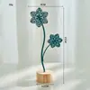 Artesanato de Mesa Estilo Nórdico de Luxo Leve, Decoração Criativa para Casa para Sala de Estar, Hall de Entrada e Armário de Vinho, Ornamentos de Ferro de Alto Padrão
