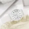 Pulseira de Silicone Colorida à Prova d'Água Relógio Feminino Relógio de Estudante Bloqueio de Cores Dopamina Relógio de Quartzo Fabricante Atacado Mostrador Grande
