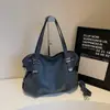 Bolso de Mujer 2026 Primavera Nuevo Estilo Bolso Tote para el Trabajo Retro Europeo y Americano Bolso de Hombro Cruzado de un Solo Hombro Gran Capacidad Bolso Sencillo para el Brazo