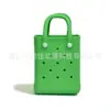 Bolsa de Praia Perfurada em EVA, Bolsa de Nicho Coreana, Acessórios DIY, Necessaire, Mini Bolsa de Mão Portátil