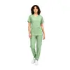 Ebay Comercio Exterior Europeo y Americano Uniformes de Trabajo Holgados para Mujer, Uniformes de Enfermería, Uniformes de Enfermera de Residencias, Ropa de Trabajo para Personal Médico