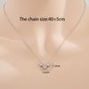 Collar de estrella brillante de alta gama de lujo ligero nuevo estilo japonés y coreano para mujer en línea Transmisión en vivo Roja mismo cadena de clavícula de estrella de cinco puntas