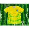 Serie Especial de Uniformes de Fútbol para Adultos de Manga Corta de Jersey Brasileño al por Mayor