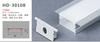 Perfil de Vivienda para Tira de Luz Dura LED 30 Ancho Tira de Luz Ranura de Aluminio Perfil de Aluminio Embebido Tubo de Luz Luz Lineal Luz Lineal LED