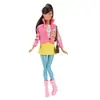 Conjunto de Roupas para Boneca 6 Peças Transfronteiriço para Boneca Barbie de 30cm, Conjunto de Roupa Fashion com Jaqueta, Calça e Saia, Fofo para Atacado