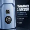 Mini Afeitadora Eléctrica Recíproca Cuidadosamente Seleccionada con Tres Cuchillas Pantalla Digital Cabezal de Cuchilla Magnético Lavable Portátil