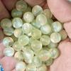 Venta al por mayor de cuentas de piedra de imitación de ojo de gato de resina de 10 mm con espíritu de hielo, para pulsera y collar hechos a mano
