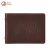 Cartera Vintage de Cuero Genuino para Licencia de Conducir, Bolsa Multifuncional para Tarjetas, Set de Tarjetas de Piel de Vaca, Set de Certificados de Cuero Crazy Horse, Set de Certificados, Set de Certificados de Conducción