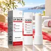 Bálsamo Labial de Péptidos UV Diario Transfronterizo 15ml Empaque Neutro Hidratante e Hidratante