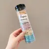 Caja de Diadema Elástica de Gama Alta para Mujer, Cuerda para el Cabello, Goma de Pelo Simple y Versátil, Banda de Goma Duradera, Adorno Elegante para la Cabeza