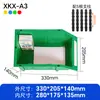Caja de Piezas Combinadas Angulada Engrosada de Fábrica, Caja de Materiales Ensamblable, Contenedor de Plástico para Piezas, Caja de Almacenamiento para Ferretería de Estanterías