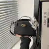 Moda de Primavera 2026 Bufanda de Seda de Alta Gama Bolso de Mano Versátil Elegante Textura Simple Bolso Cruzado de Hombro Bolso Kelly