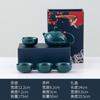 Conjunto de Bule de Cerâmica Sólida Estilo Chinês Transfronteiriço Xishi com Um Bule e Quatro Xícaras, Presente Prático com Logo Personalizável