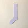 Meias Femininas de Coral para Panturrilha para Outono e Inverno, Meias Quentes e Grossas, Meias Macias e Confortáveis para Dormir, Meias Femininas Versáteis