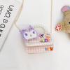 Bolsa de Ombro Fofa de Menina Japonesa Bolsa Transversal Infantil Desenho Animado Moda Pequena Bolsa Corrente Pequena Bolsa Quadrada Nova