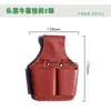 Funda de Cuero Puro para Tijeras de Podar de Jardinería, Funda Protectora para Tijeras de Rama Gruesa Floral de Árbol Frutal, Herramienta de Ferretería Pinzas, Bolsa de Cintura