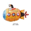 Balão de Filme de Alumínio Novo de Transporte Festa de Aniversário Brinquedos Infantis Caminhão de Bombeiros Veículo de Engenharia Trem Balão de Decoração