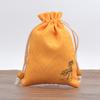 Festival do Barco-Dragão Bolsa de Linho Lótus Joia Presente Sachê Embalagem de Sachê Bolsa Vazia Logo Pronto