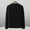 Chaqueta para hombre 2026 otoño e invierno colorblock solapa estilo ropa de trabajo chenilla forro de plumón juvenil cálida engrosada prenda exterior