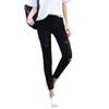 Leggings al por mayor agujero negro lápiz ajustado cintura alta adelgazante nueve puntos primavera y otoño pantalones de mujer una generación de cabello