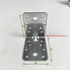 Estructura de madera soporte de fijación laminado en forma de L conector sujetador casa de madera villa ángulo perforado de 90 grados galvanizado