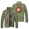 Jaqueta Masculina 2021 Nova Bonita Versátil Fashion Casual Solta Padrão de Carro Jaqueta Cardigan Esportivo Masculina