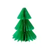 Árvore de Natal Tridimensional Favo de Mel Abelha Festa de Natal Decoração de Mesa de Natal Enfeites de Mesa