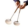 Cuchara para Freír de Acero Inoxidable Grado Alimenticio 316 Cuchara de Cocina para Chef Cuchara Espátula Hogareña Juego de Cuchara para Sopa Espátula 304 Shi Hua