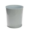 Balde de flor de ferro galvanizado para jardinagem de jardim balde de decoração doméstica para feriados balde de flor redondo vaso de flor de ferro