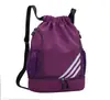 Mochila Esportiva com Cordão Transfronteiriça para Treinamento de Basquete Bolsa de Armazenamento de Grande Capacidade para Viagem ao Ar Livre Mochila Leve
