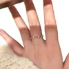 Accesorios diarios casuales simples elegantes de alta gama con sensación vintage, anillo único exquisito, promoción continua, anillo versátil de moda para el dedo anular