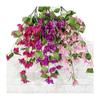Planta artificial colgante de pared con rosas de 3 ángulos de Meinan, planta de boda, decoración colgante de pared, distrito de Wuqing, flor artificial, decoración del hogar, flor falsa