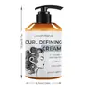 TK Crema Rizadora Transfronteriza 100ml Crema de Peinado Elástica Hidratante Voluminizadora para el Cabello Protección de Rizos Después de Permanente Crema de Peinado con Aceite de Ricino