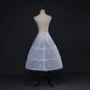 Vestido de noiva saia Lolita crianças adulto violência curto cauda longa bufante preto branco anel de aço elástico